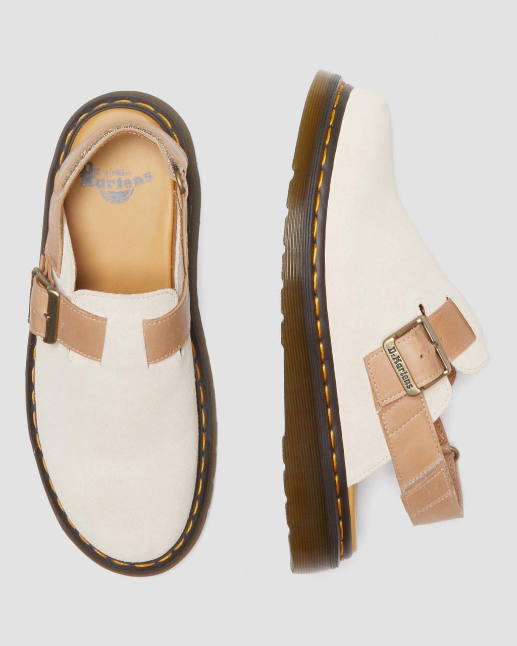 Jorge II Suede & Leather Slingback Mules