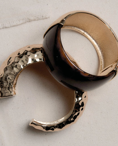 Gold Tiger Eye Bangle
