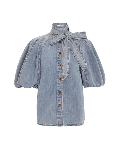 Lantern Sleeve Shirt