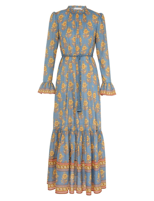 Junie Frill Midi Dress