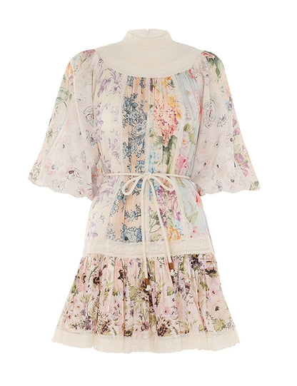 Halliday Yoke Mini Dress
