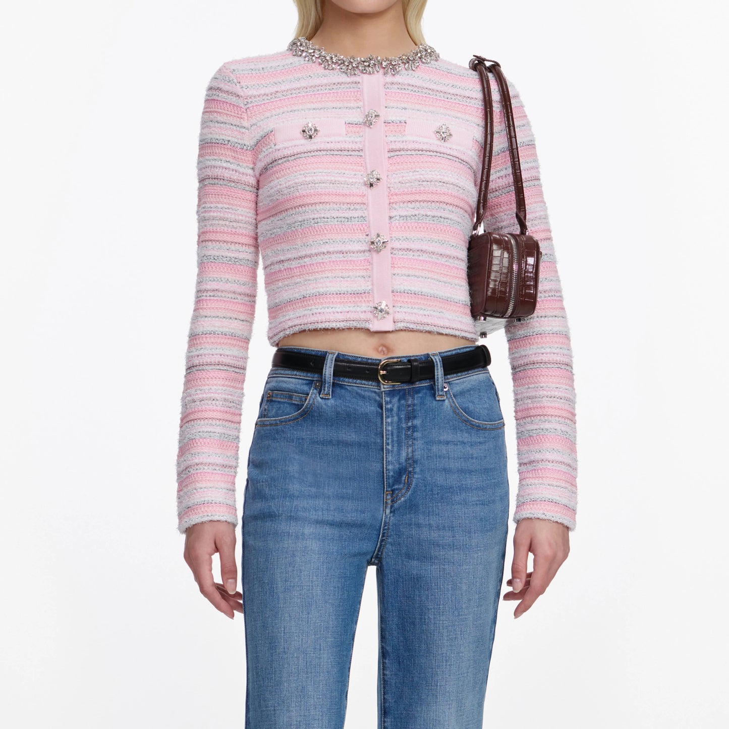 Mid Blue Flared Jeans