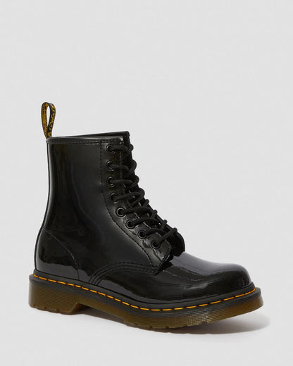 1460 Patent Leather Lace Up Boots