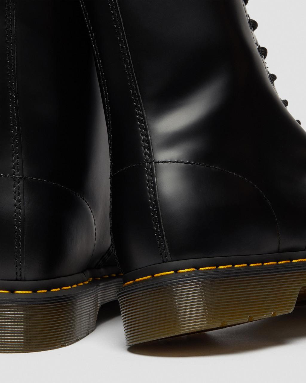 1490 Smooth Leather High Lace Up Boots