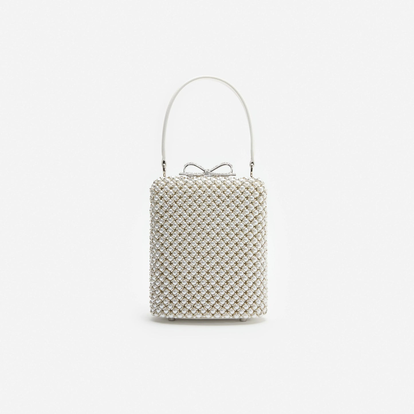 Pearl Embellished Mini Bag