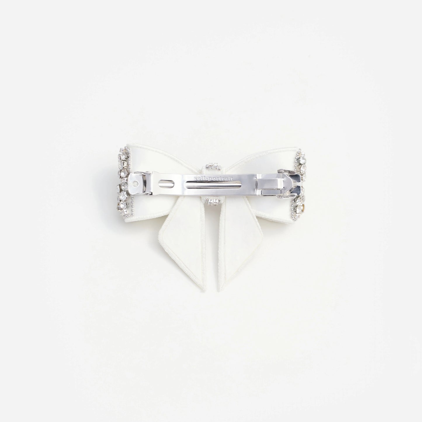Crystal Embellished Bow Hairclip
