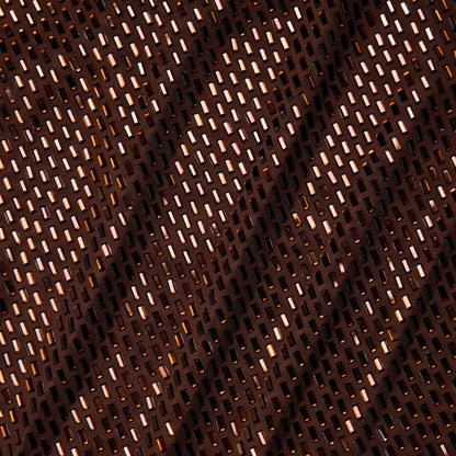 Brown Rhinestone Racer Back Maxi Dress