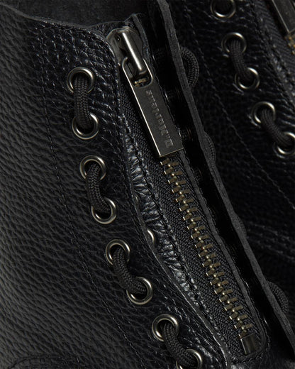 Sinclair Milled Nappa Leather Platform Boots