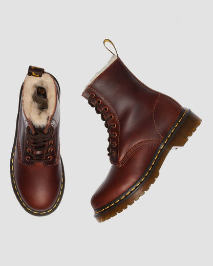 1460 Serena Faux Fur Lined Ankle Boots