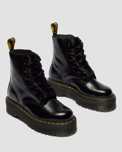 Molly Leather Platform Boots
