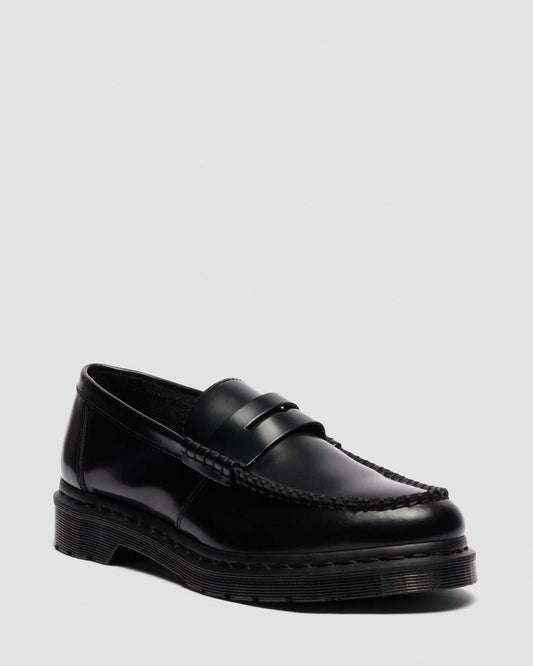PENTON MONOCHROME SMOOTH LEATHER LOAFERS
