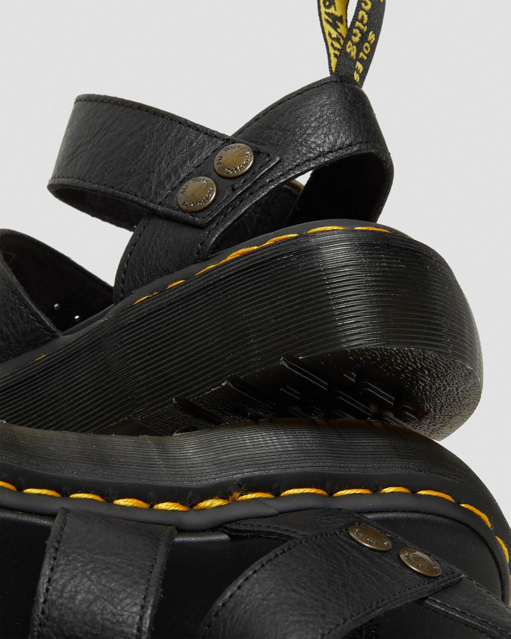 Gryphon Quad Leather Platform Sandals