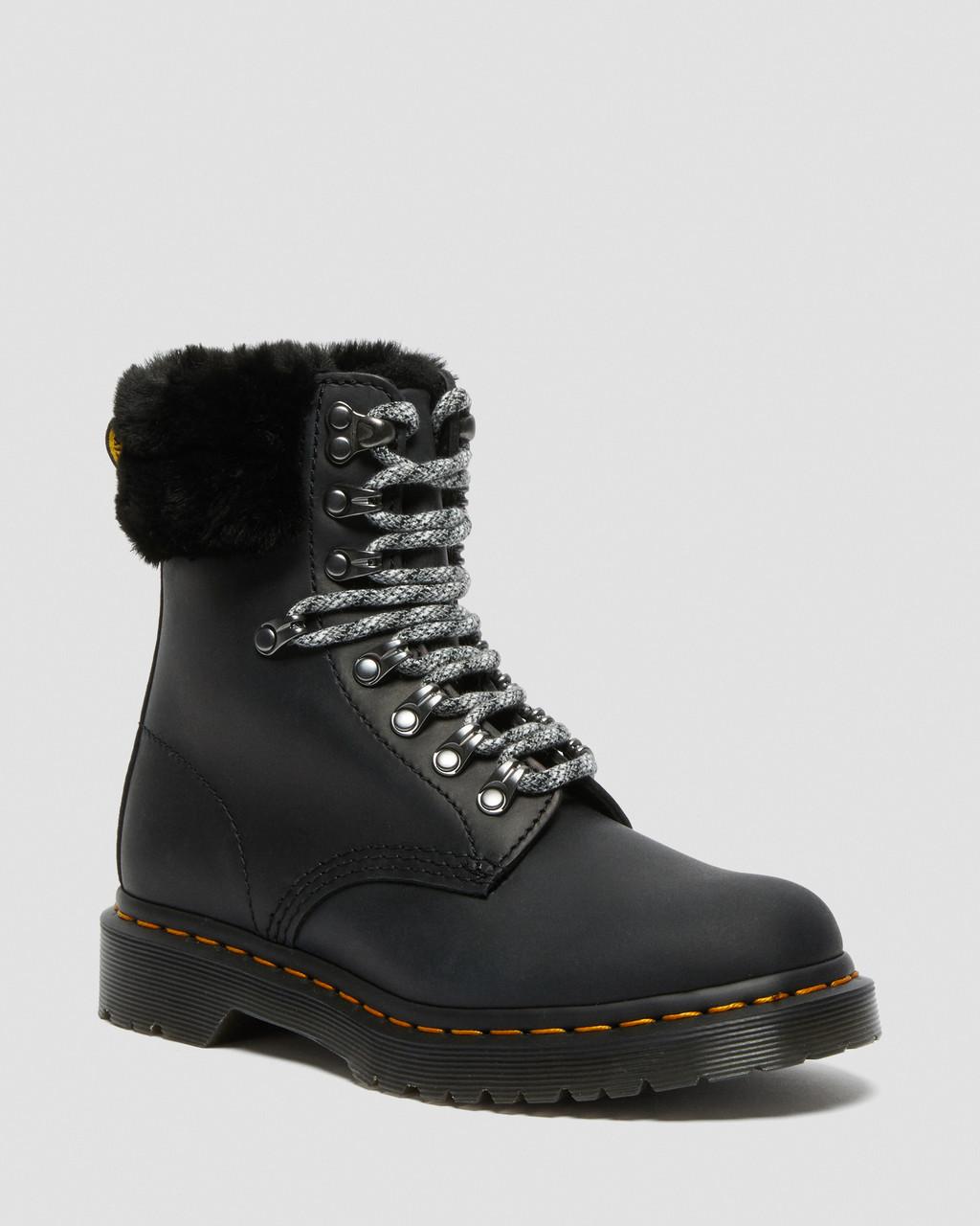 1460 Serena Collar Faux Fur Lined Ankle Boots