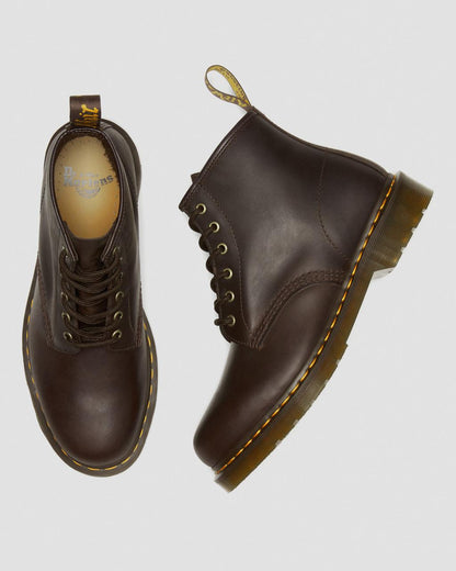 101 Crazy Horse Leather Ankle Boots