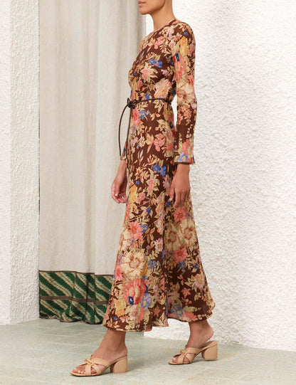August Bias Long Dress