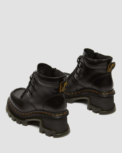 Corran 3-Eye Atlas Leather Heeled Boots