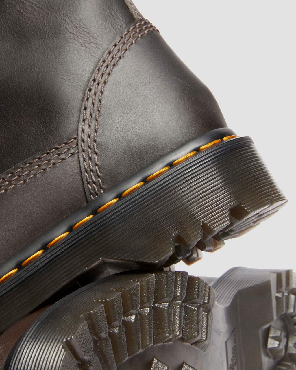 Anistone Lo Leather Biker Boots
