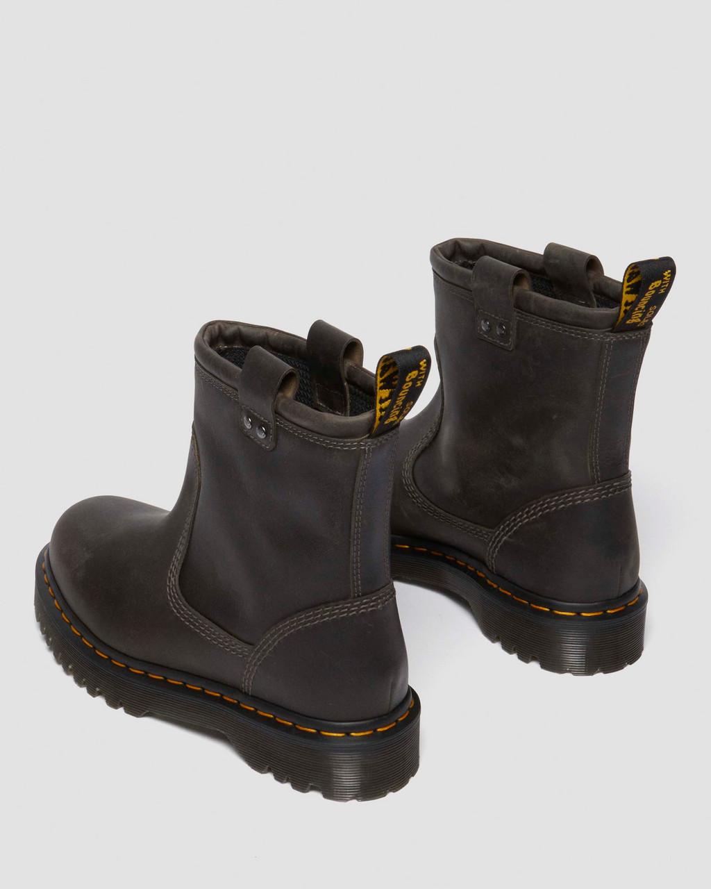 Anistone Lo Leather Biker Boots