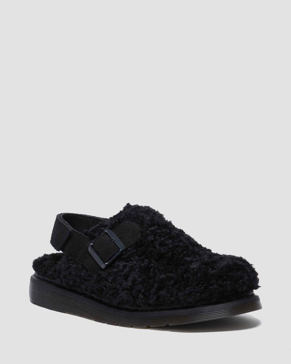 Jorge II Suede & Borg Mules