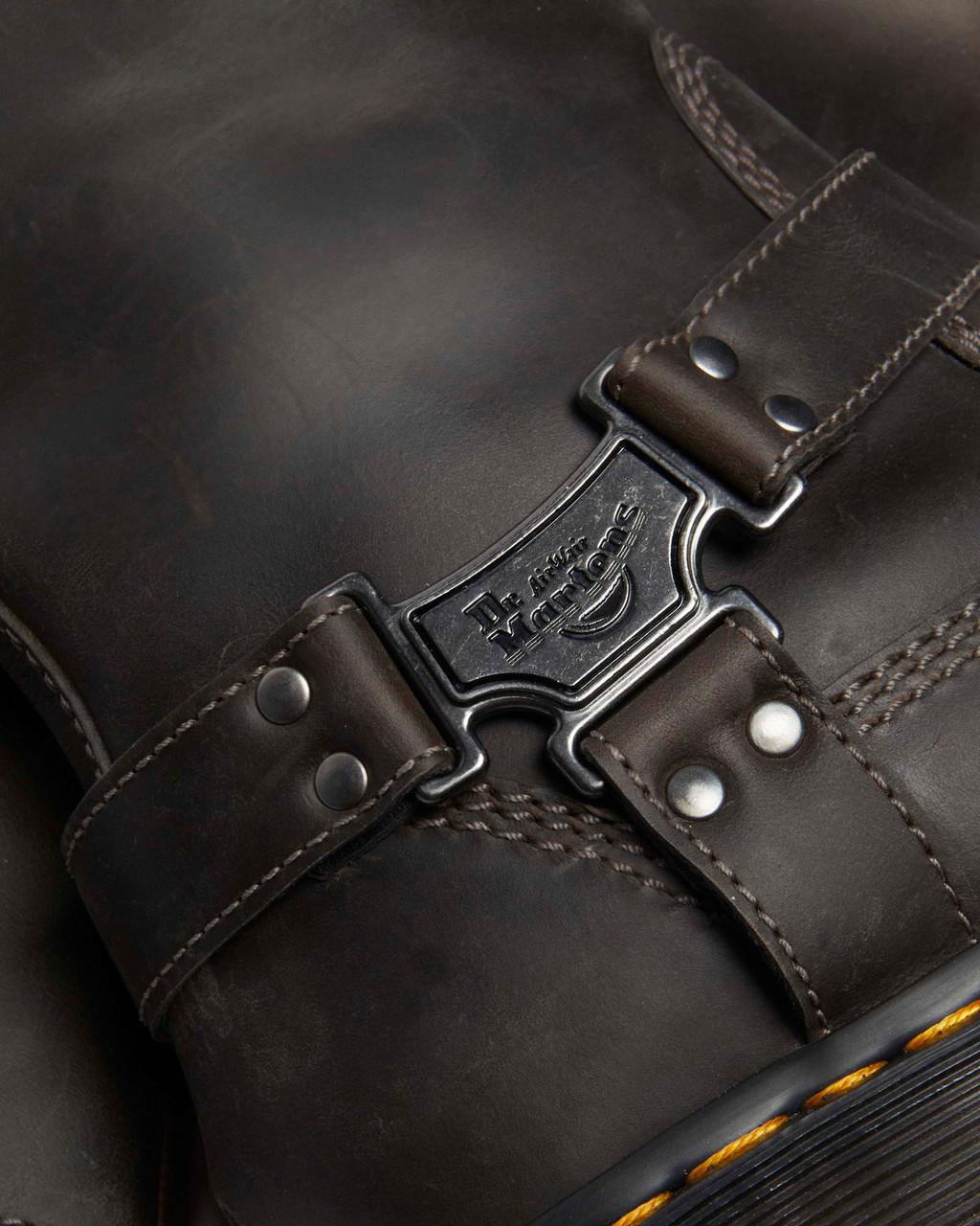 Anistone Tall Leather Biker Boots