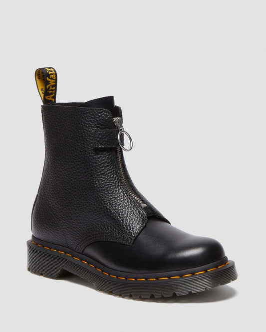 1460 Pascal Front Zip Leather Boots