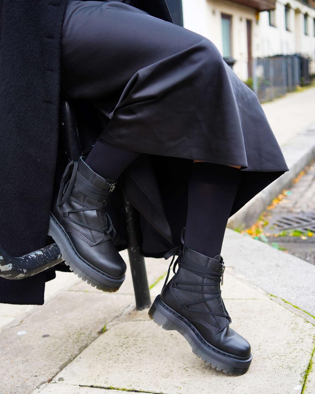 Jarrick II Mono Laced Leather Platform Boots