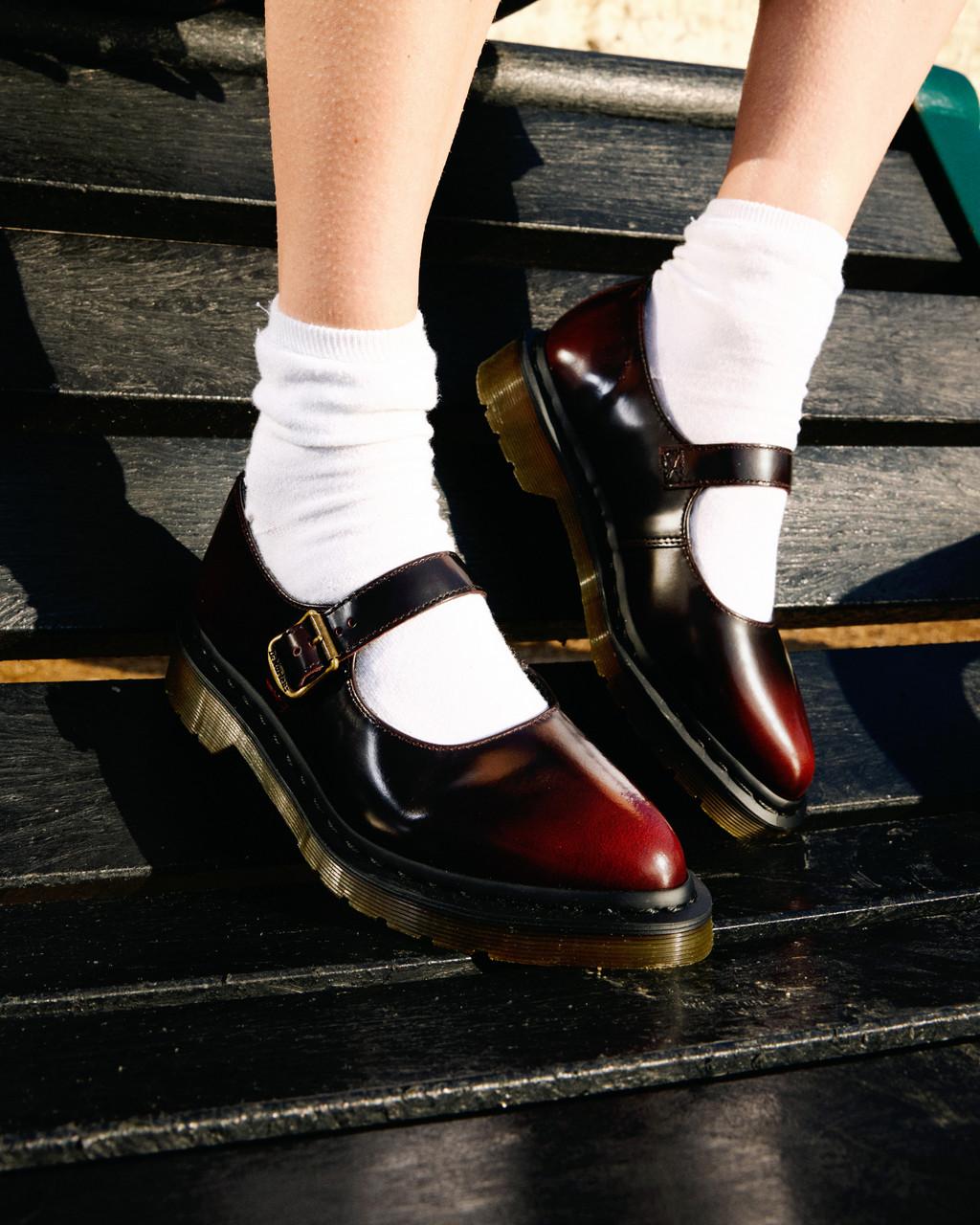 Elphie Mary Jane Leather Shoes