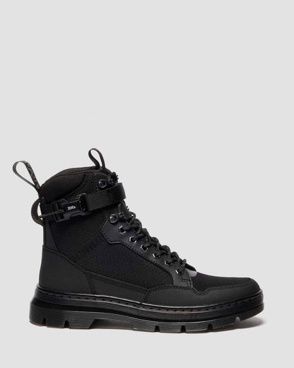 COMBS TECH MK.02 LEATHER & CANVAS UTILITY BOOTS