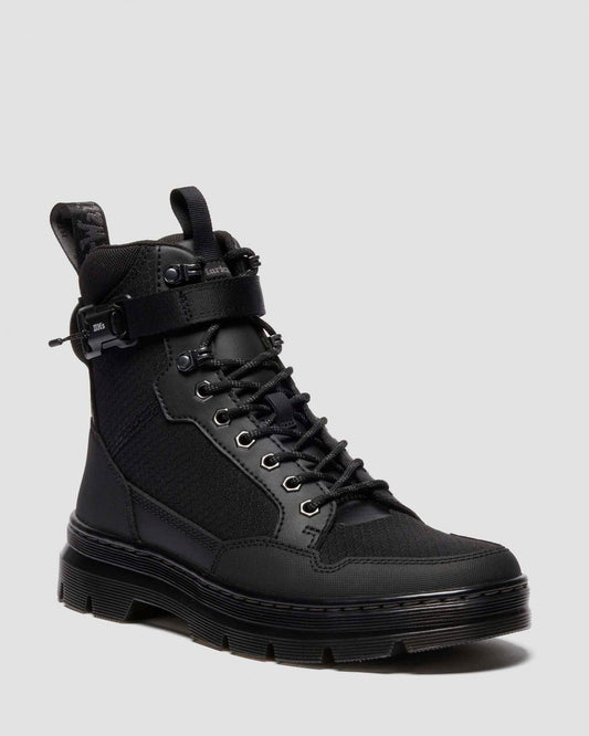 COMBS TECH MK.02 LEATHER & CANVAS UTILITY BOOTS
