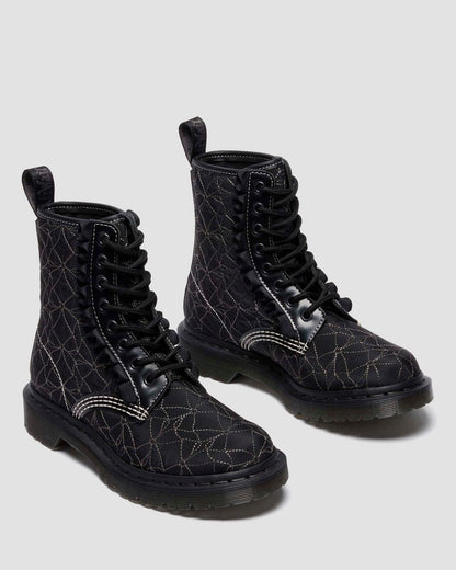 1460 Frill Leather Lace Up Boots