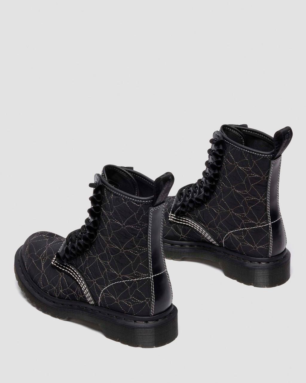 1460 Frill Leather Lace Up Boots