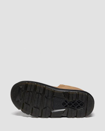 ZEBZAG LACELESS WARM LINED SLIP ON NUBUCK BOOTS