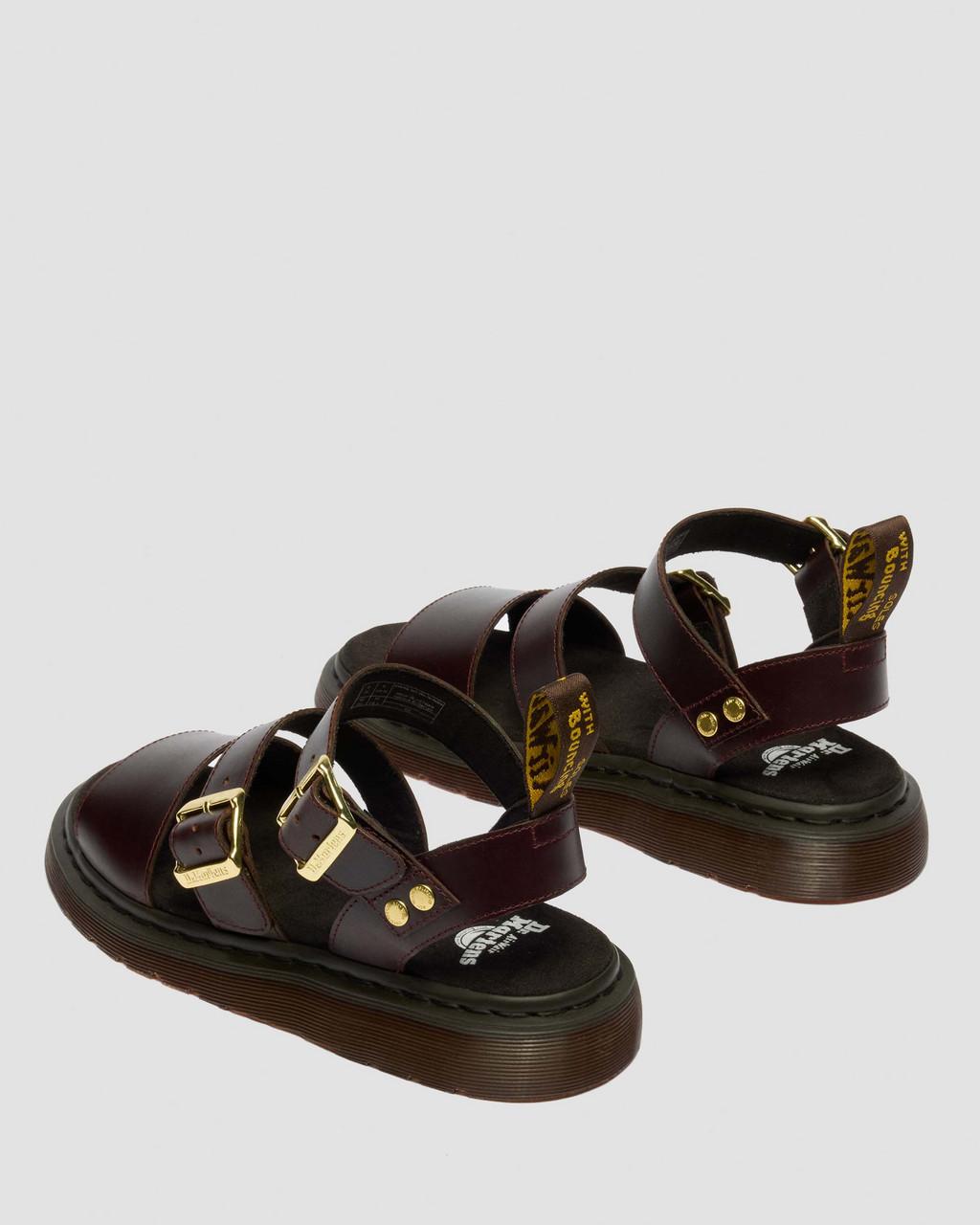 Gryphon Atlas Leather Gladiator Sandals