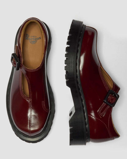 Rejena Mary Jane Laquered Leather Shoes