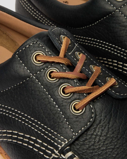Lowell Wild Grain Leather Moc Toe Shoes