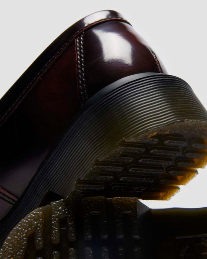 PENTON HEART TWO-TONE RUB-OFF LEATHER LOAFERS