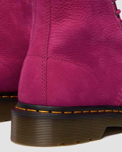 1460 MILLED NUBUCK LACE UP BOOTS