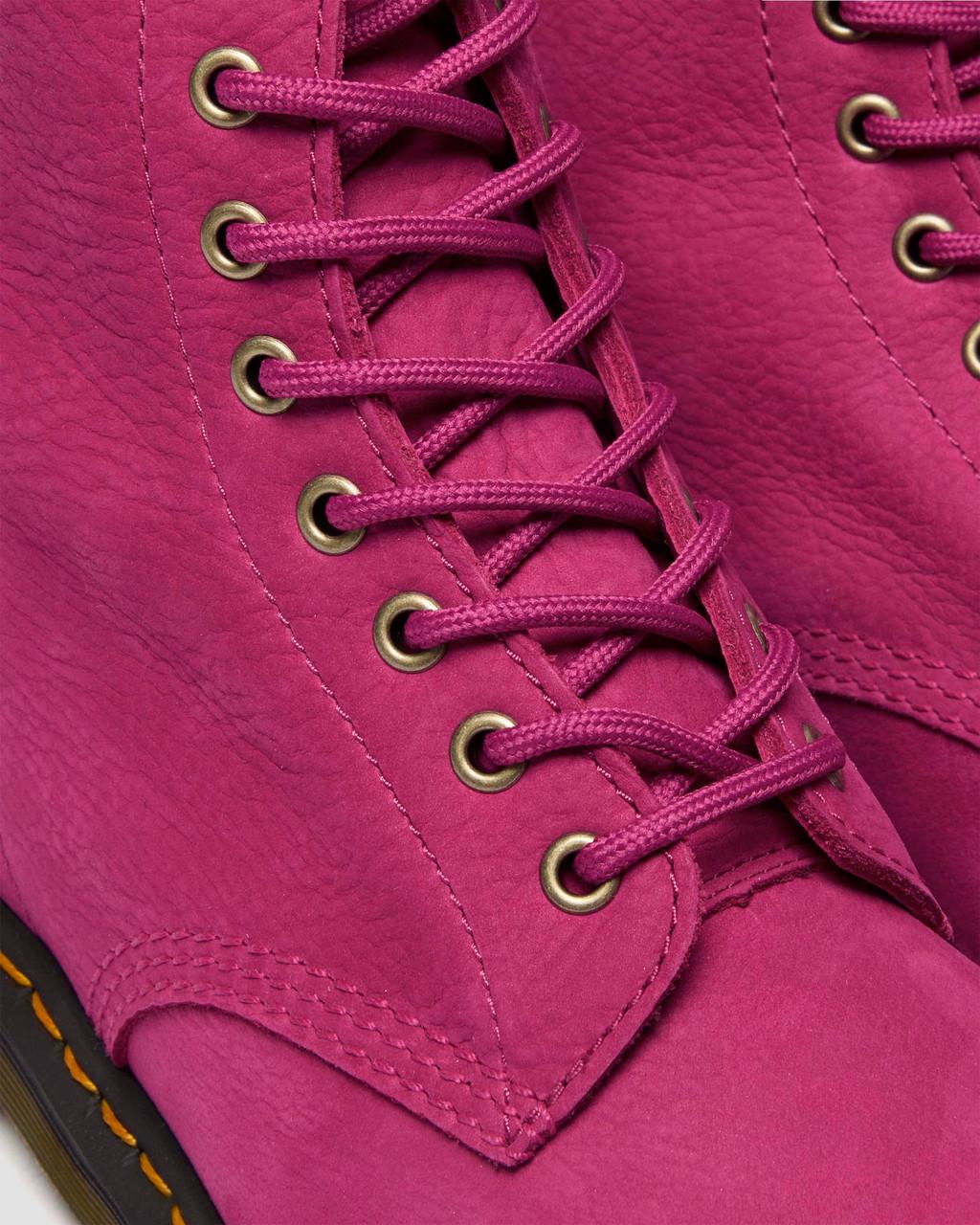 1460 MILLED NUBUCK LACE UP BOOTS