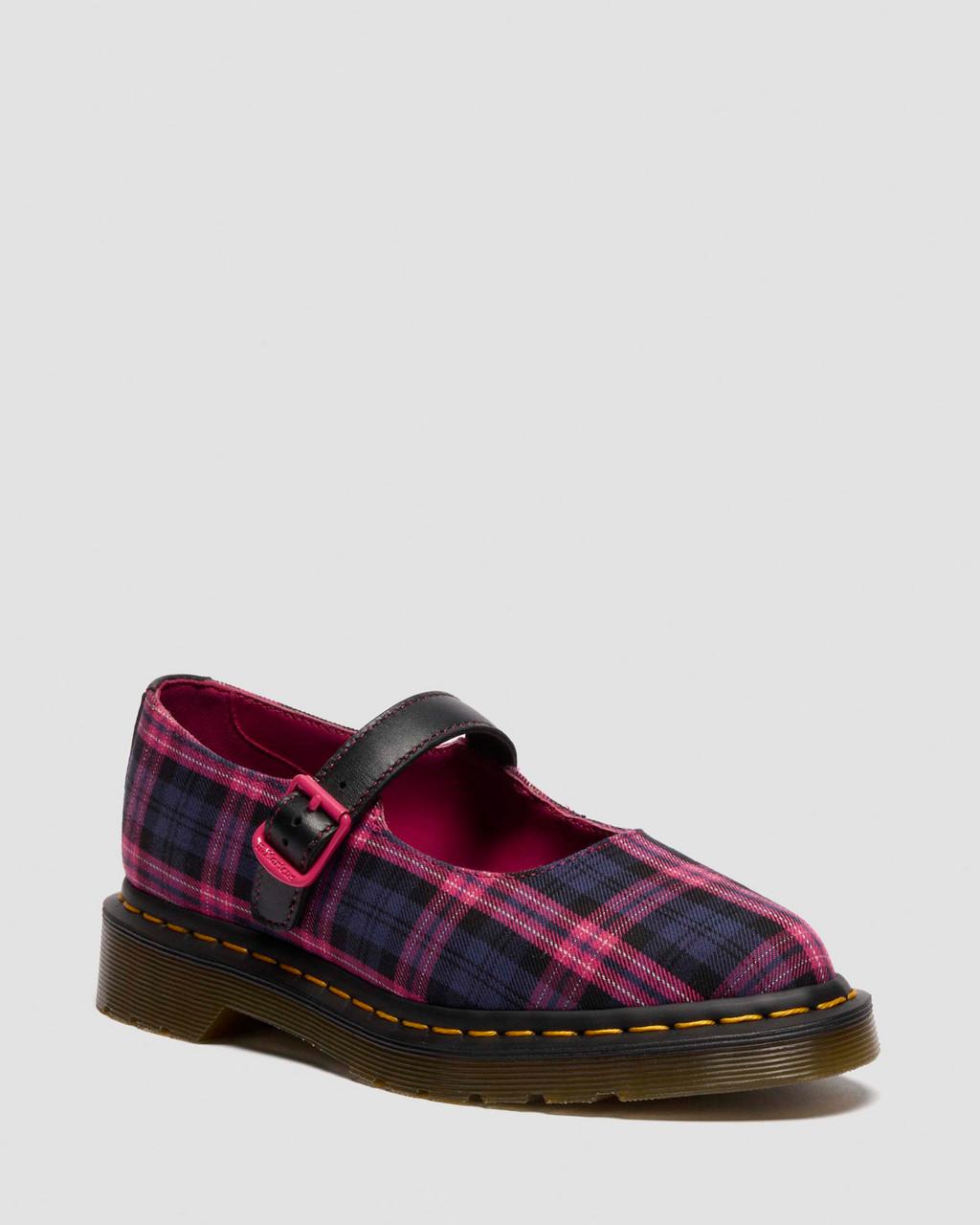 ELPHIE MARY JANE TARTAN SHOES
