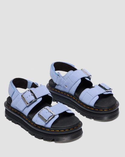 Zebzag Suede Sandals