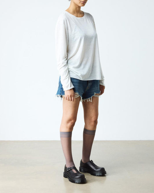 Rejena Mary Jane Old Harness Leather Shoes