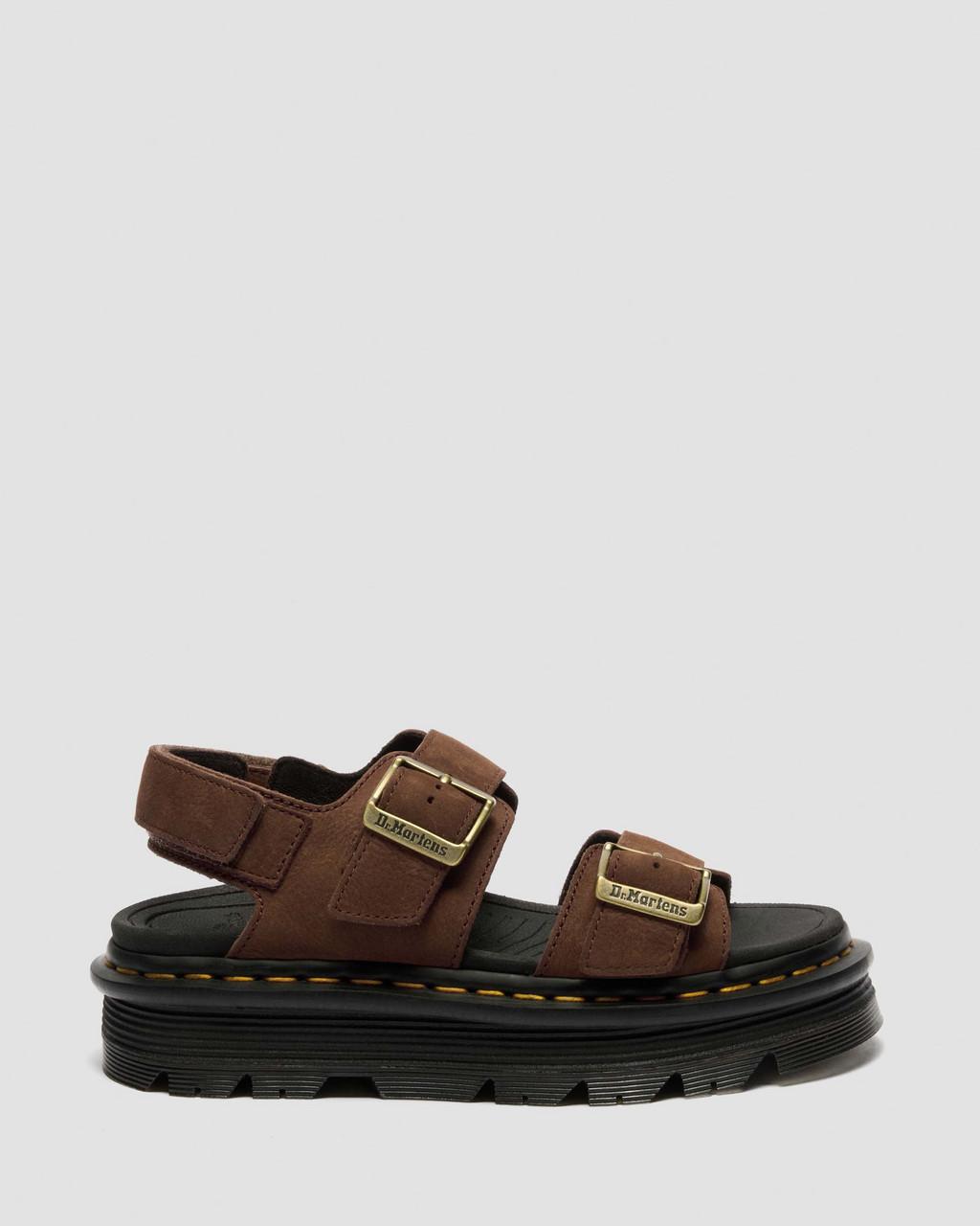 Zebzag Nubuck Platform Sandals