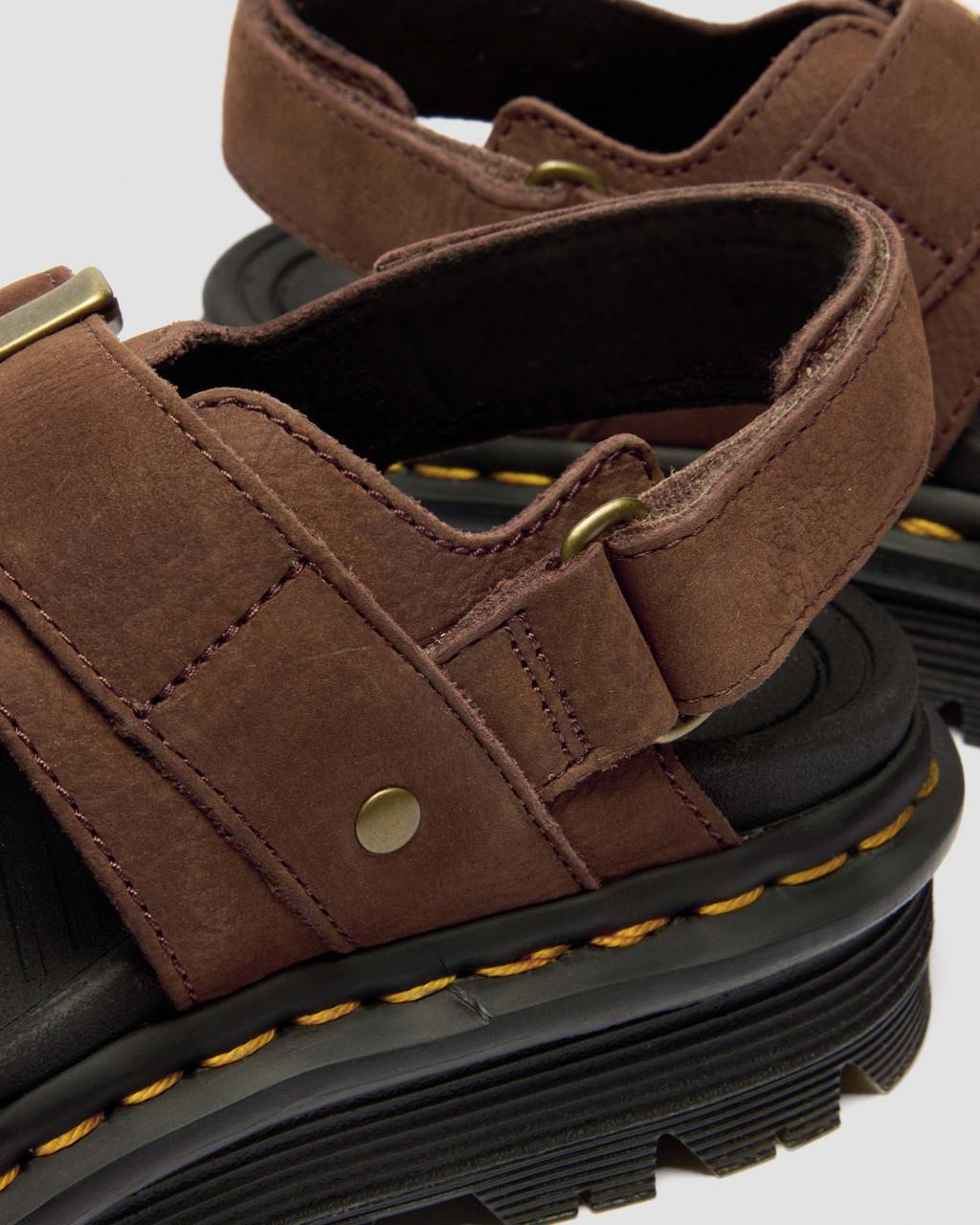 Zebzag Nubuck Platform Sandals