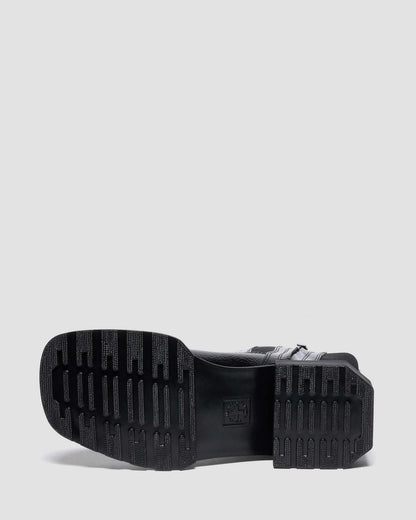 Maybole Hi Square Toe Patent Chelsea Boots