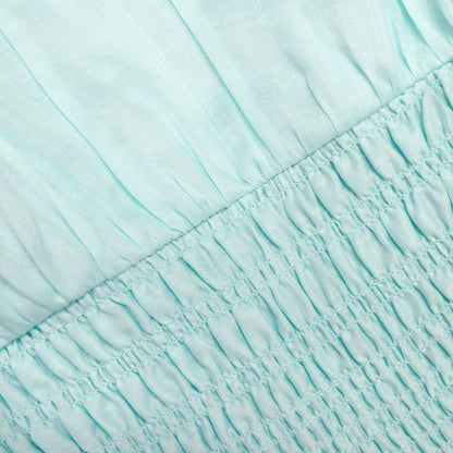 Mint Ramie Midi Dress