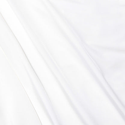 White Jersey Drape Top