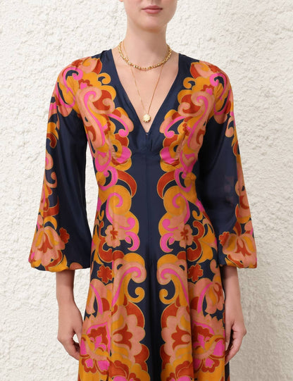Acadian Long Sleeve Maxi Dress