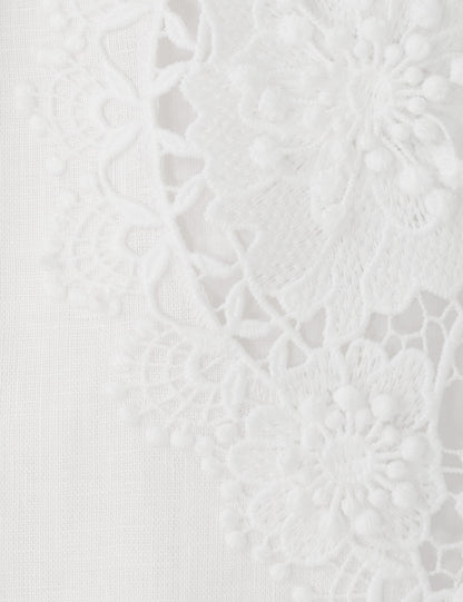 Halliday Lace Flower Shirt