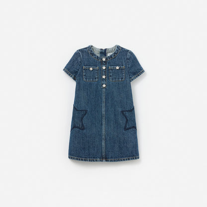 Star Denim Dress