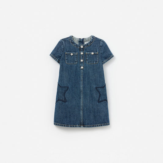 Star Denim Dress